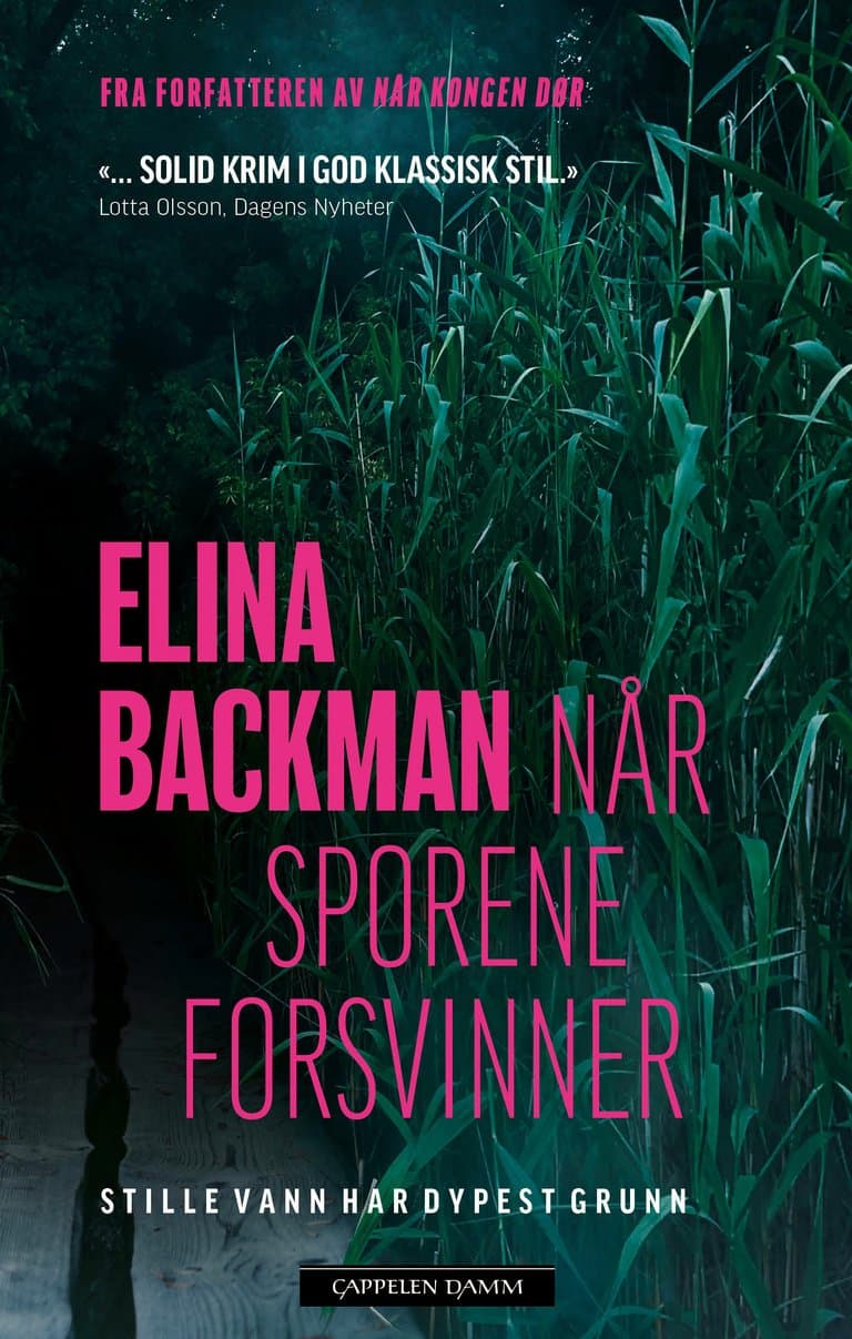 Omslag Når sporene forsvinner av Elina Backman (Heftet)