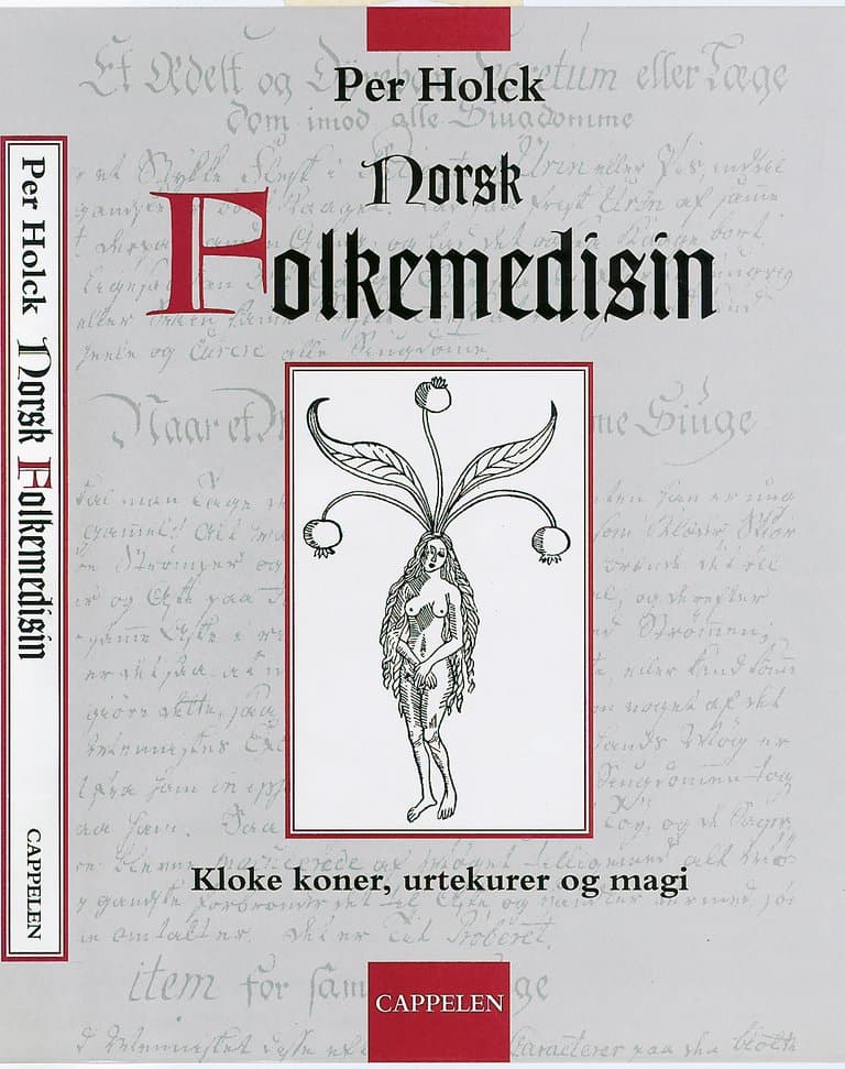 Omslag Norsk folkemedisin av Per Holck (Innbundet)