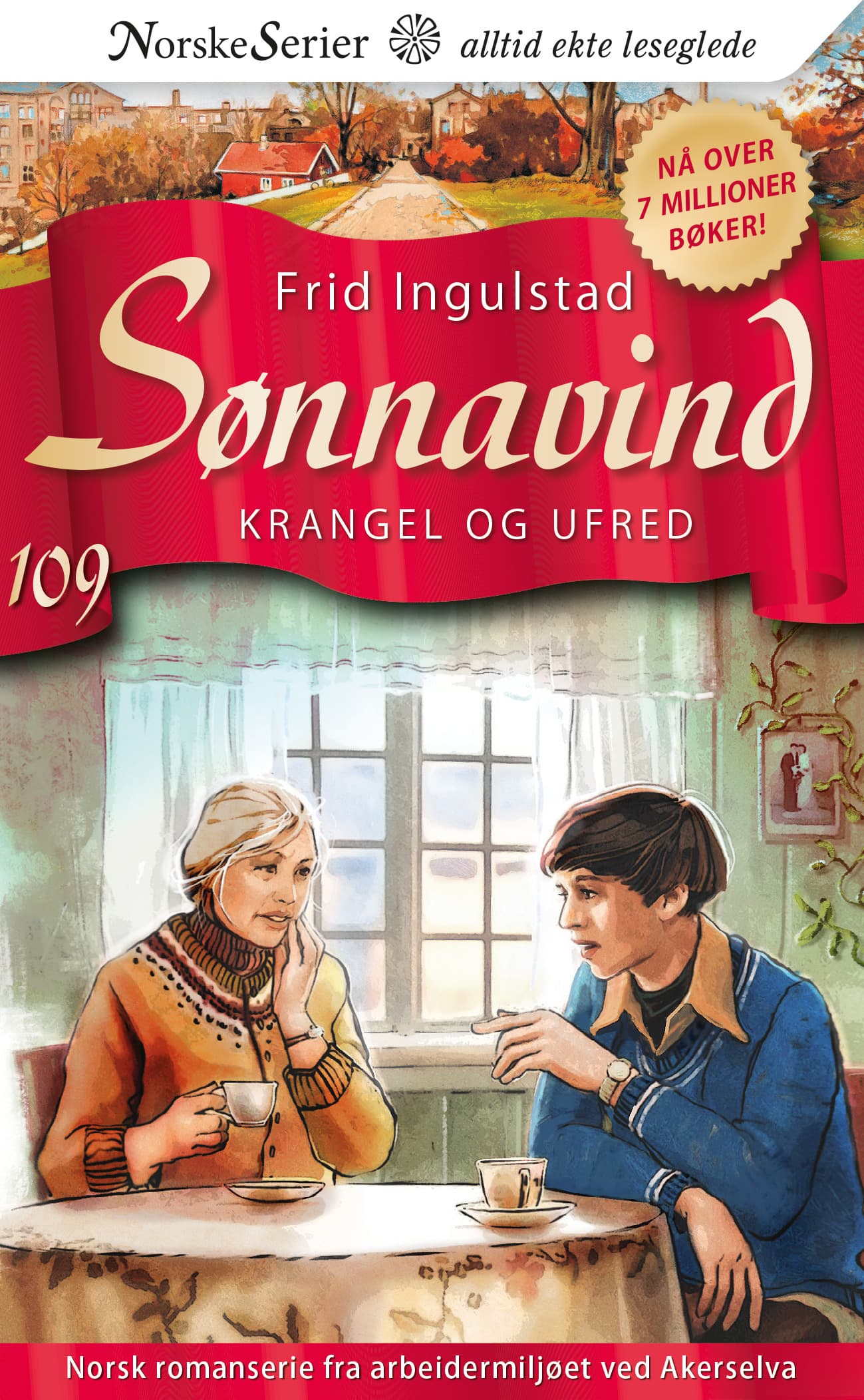 Omslag Krangel og ufred av Frid Ingulstad (Ebok)