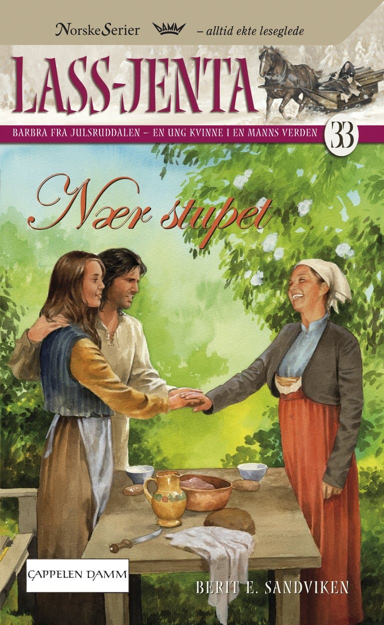 Omslag Nær stupet av Berit Sandviken (Ebok)