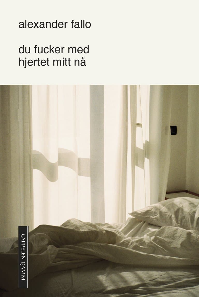 Omslag du fucker med hjertet mitt nå av Alexander Fallo (Ebok)