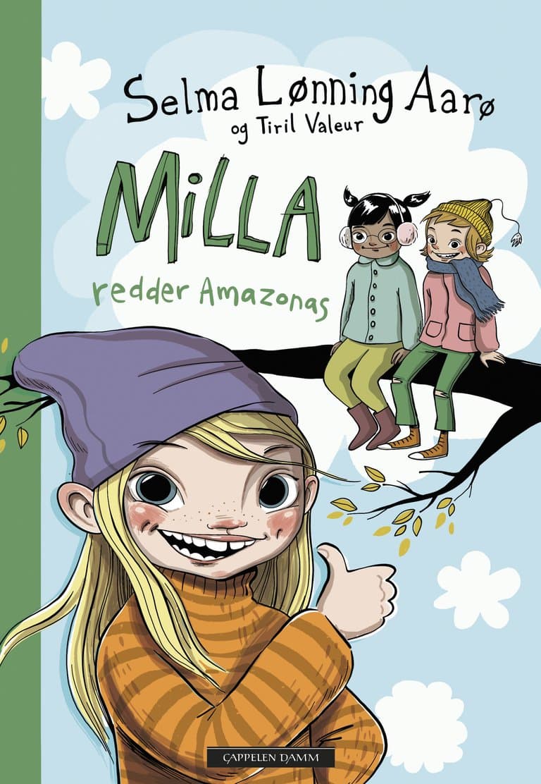 Omslag Milla redder Amazonas av Selma Lønning Aarø (Innbundet)