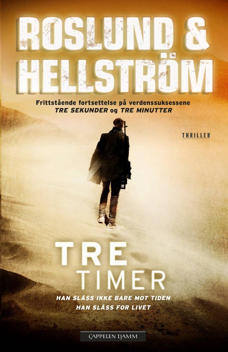 Omslag Tre timer av Roslund & Hellström (Ebok)