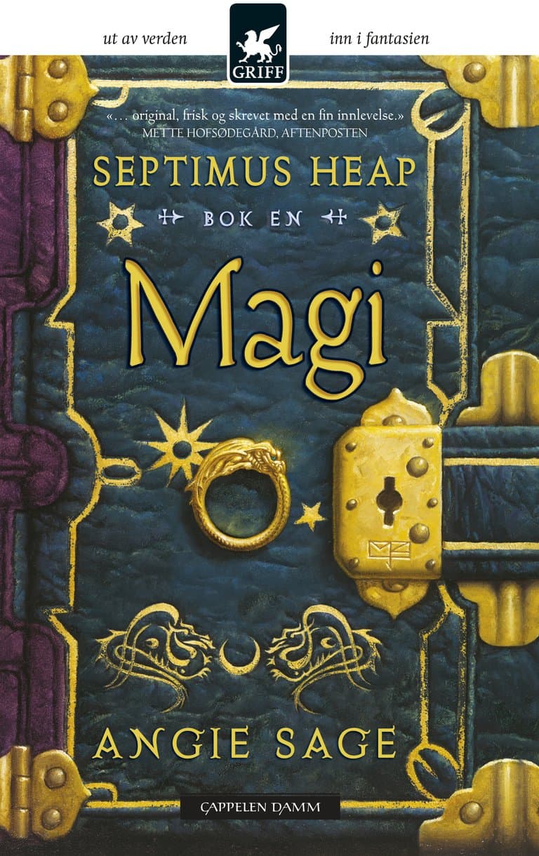 Omslag Septimus Heap 1: Magi av Angie Sage (Heftet)