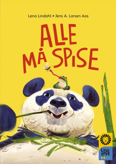 Omslag av "Leseløve nivå 2 - Alle må spise"