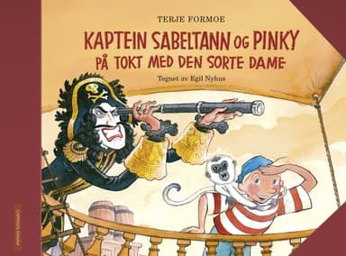 Kaptein Sabeltann og Pinky på tokt med den sorte dame