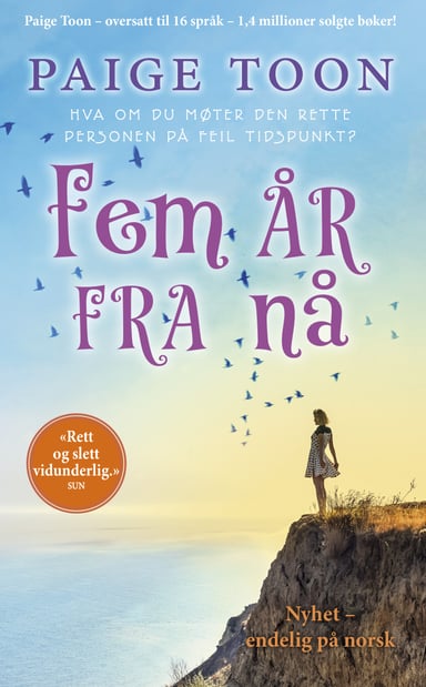 Omslag av "Fem år fra nå"
