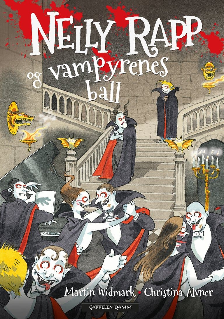 Omslag Nelly Rapp og vampyrenes ball av Martin Widmark (Ebok)