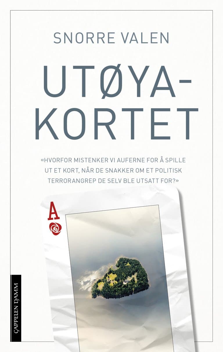 Omslag Utøyakortet av Snorre Valen (Ebok)