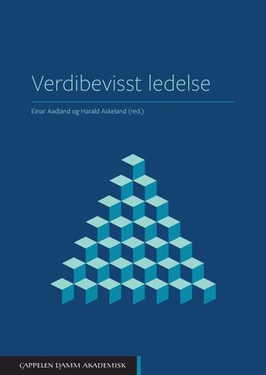 Omslag av "Verdibevisst ledelse"