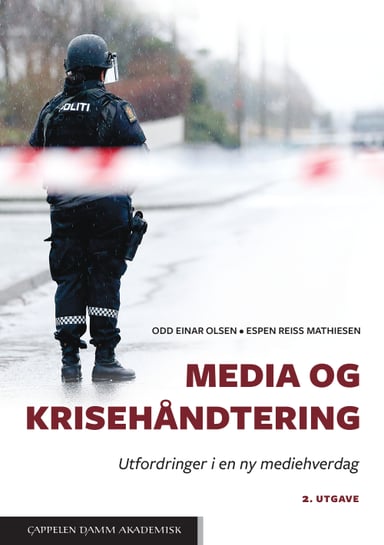 Omslag av "Media og krisehåndtering"
