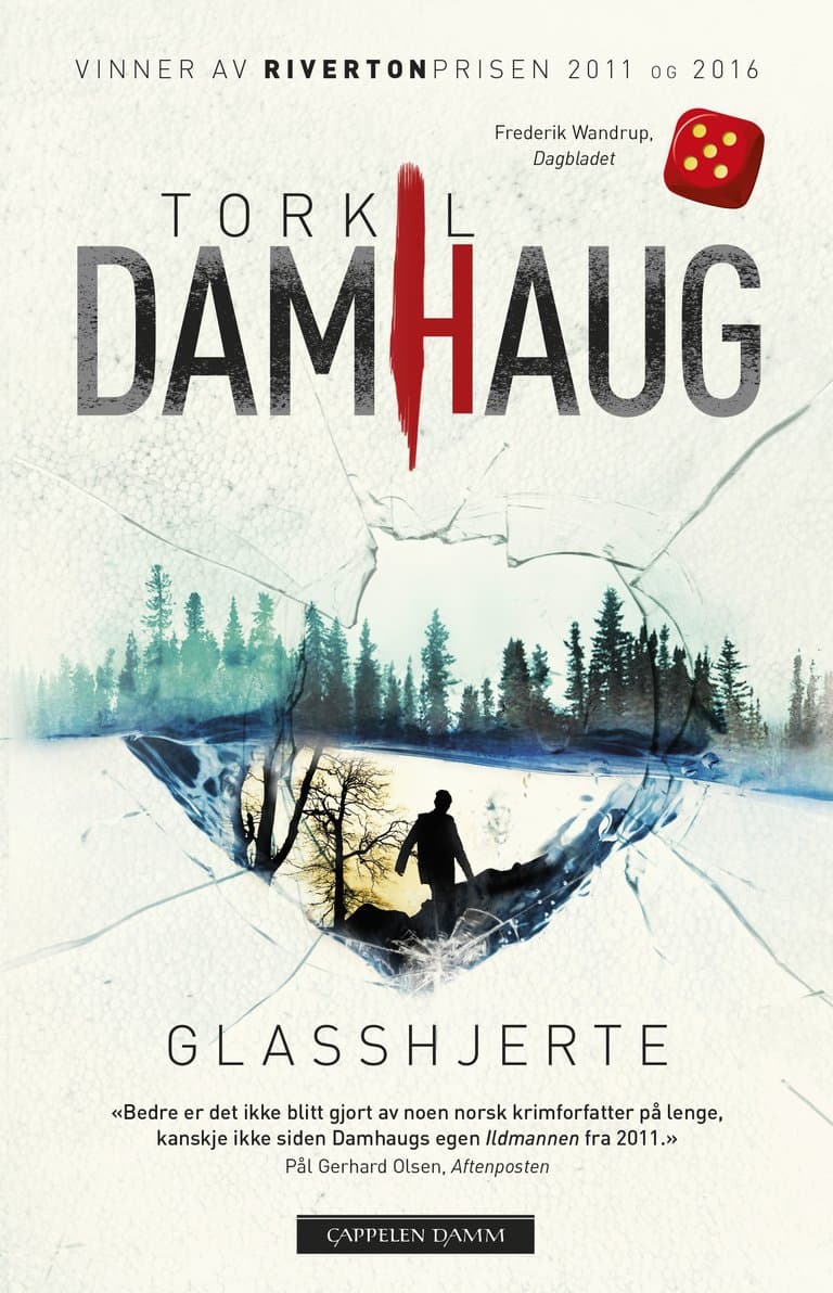 Omslag Glasshjerte av Torkil Damhaug (Ebok)