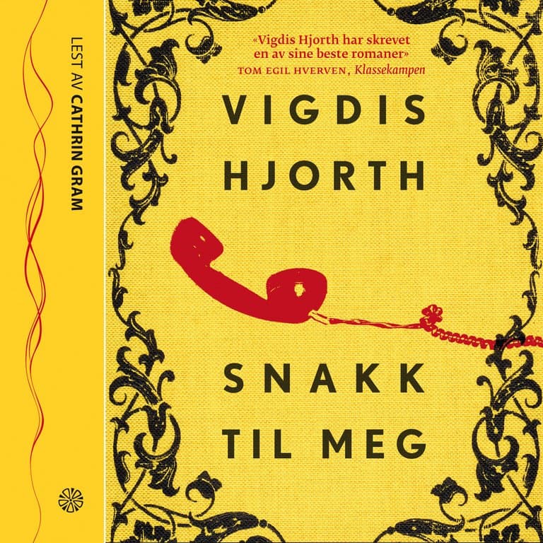 Omslag Snakk til meg av Vigdis Hjorth (CD)