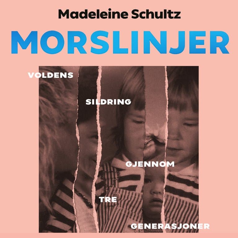 Omslag Morslinjer - Voldens sildring gjennom tre generasjoner av Madeleine Schultz (Lydbok)