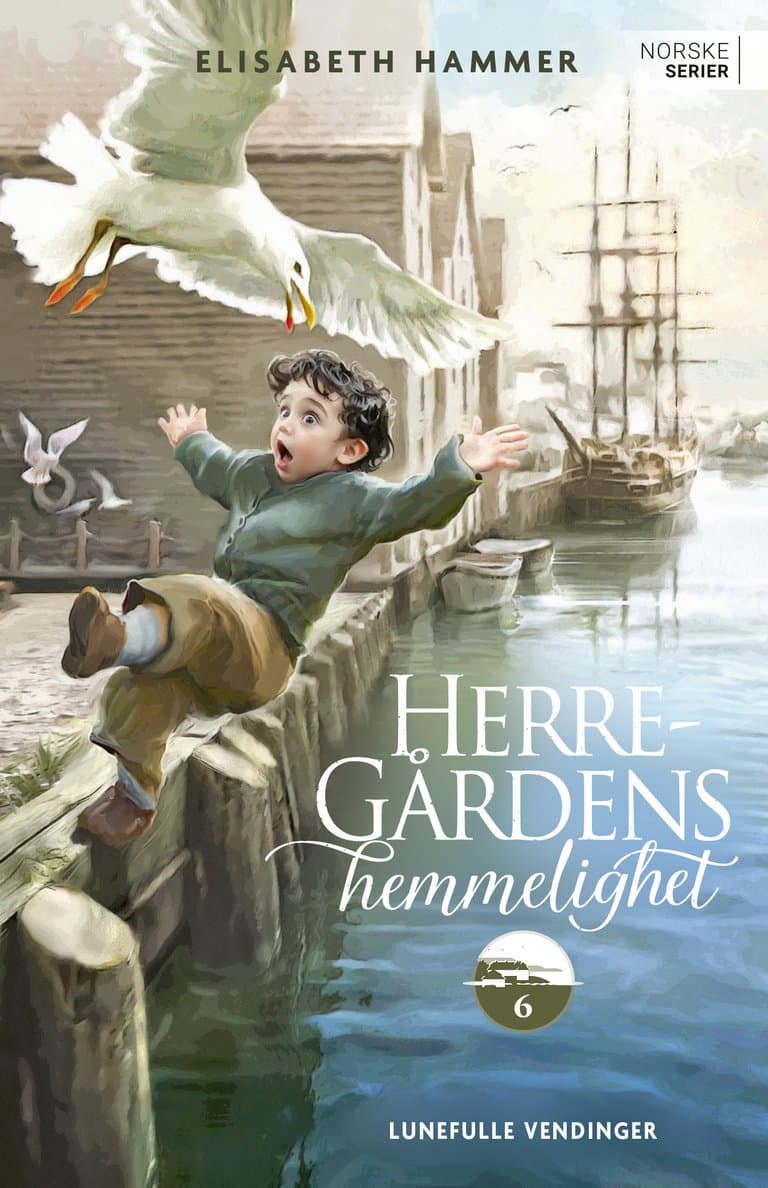 Omslag Lunefulle vendinger av Elisabeth Hammer (Ebok)