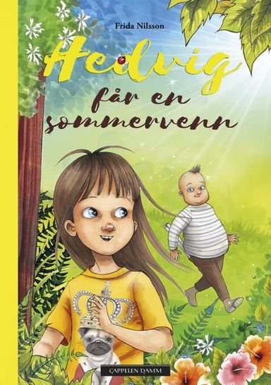 Omslag av "Hedvig får en sommervenn"