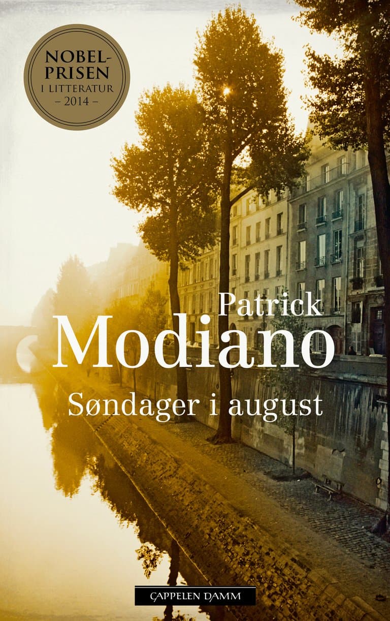 Omslag Søndager i august av Patrick Modiano (Ebok)
