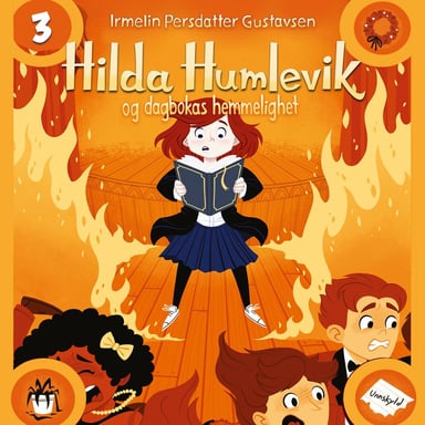 Omslag av "Hilda Humlevik og dagbokas hemmelighet"