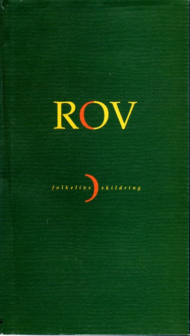 Omslag av "Rov"