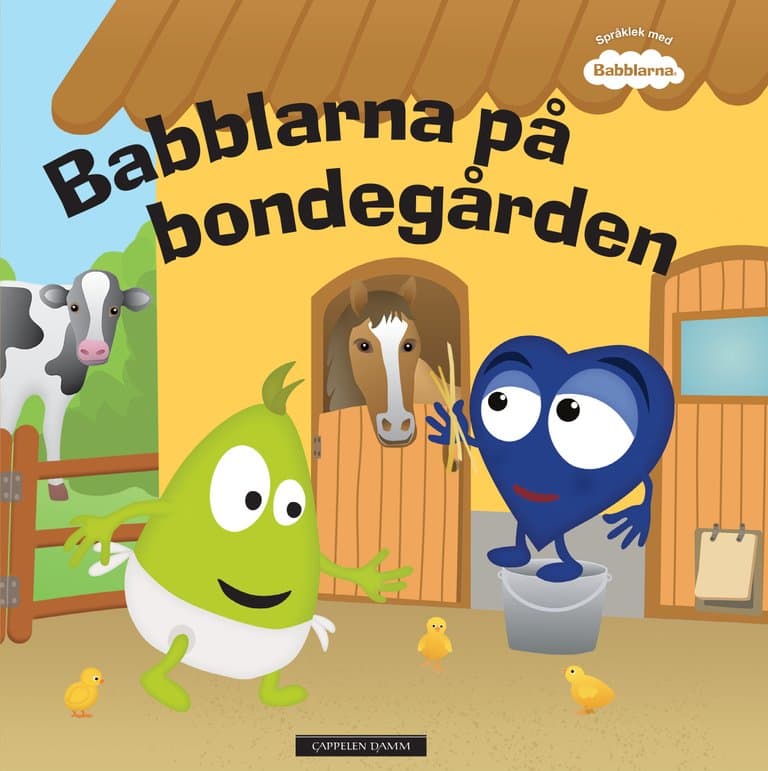 Omslag Babblarna på bondegården av Anneli Tisell (Ebok)