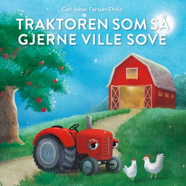 Omslag av "Traktoren som så gjerne ville sove"