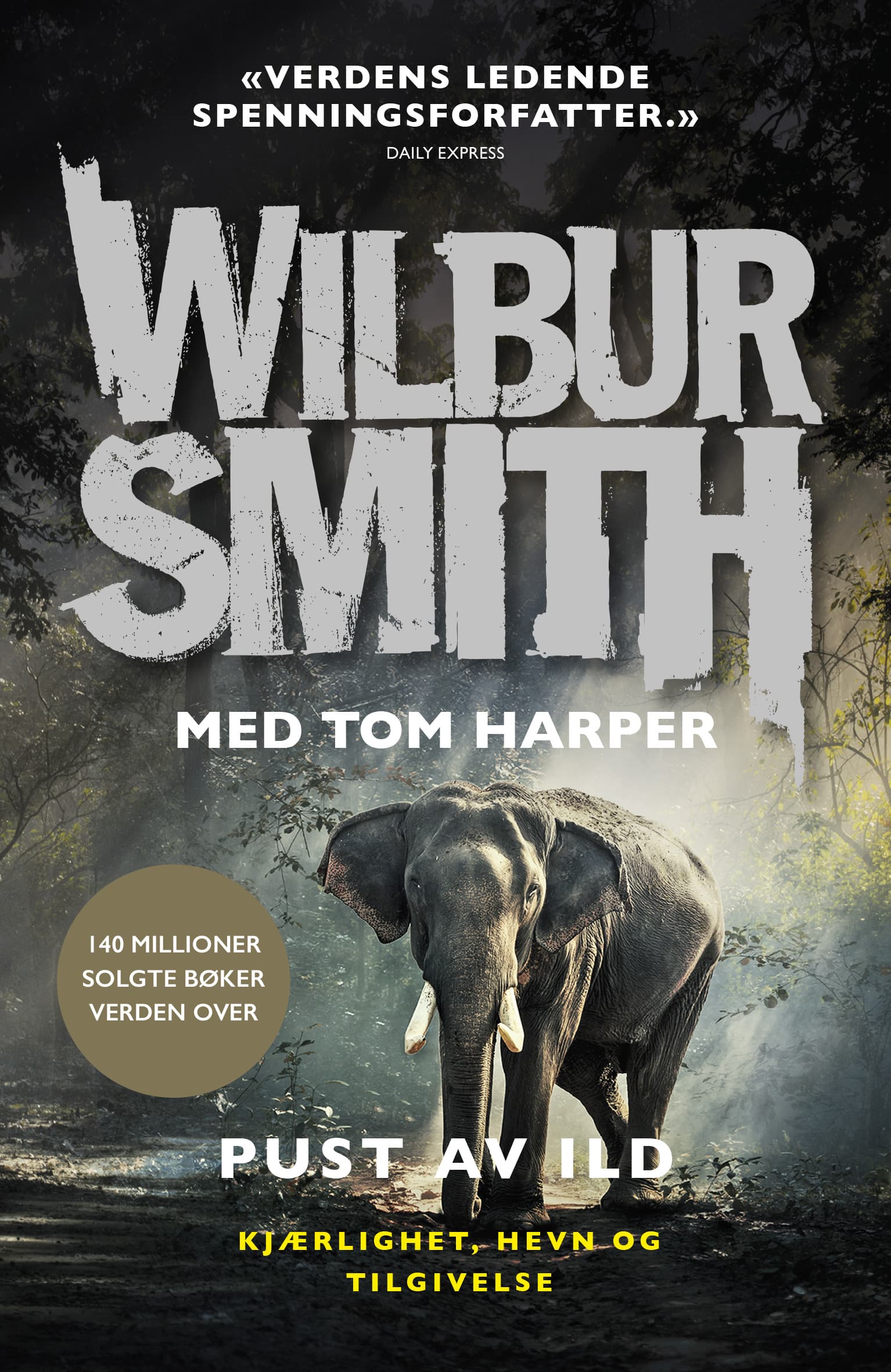Omslag Pust av ild av Wilbur Smith (Heftet)