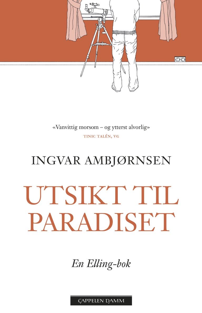 Omslag Utsikt til paradiset av Ingvar Ambjørnsen (Heftet)