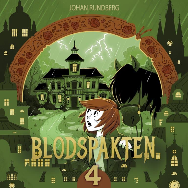 Omslag Blodspakten av Johan Rundberg (Lydbok)