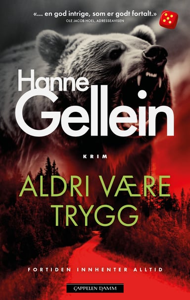 Omslag av "Aldri være trygg"