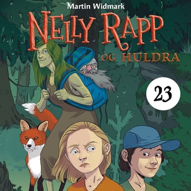 Omslag av "Nelly Rapp og huldra"