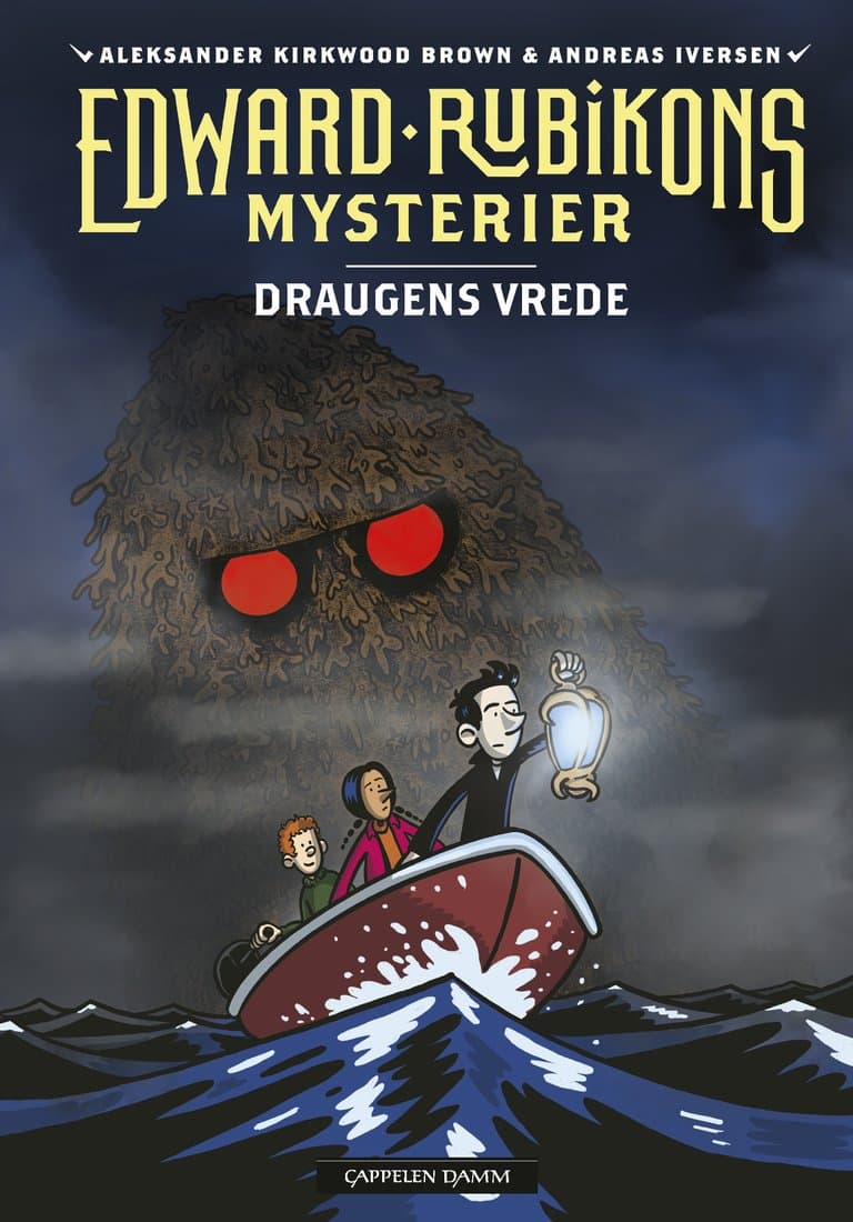 Omslag Edward Rubikons mysterier: Draugens vrede av Aleksander Kirkwood Brown (Ebok)