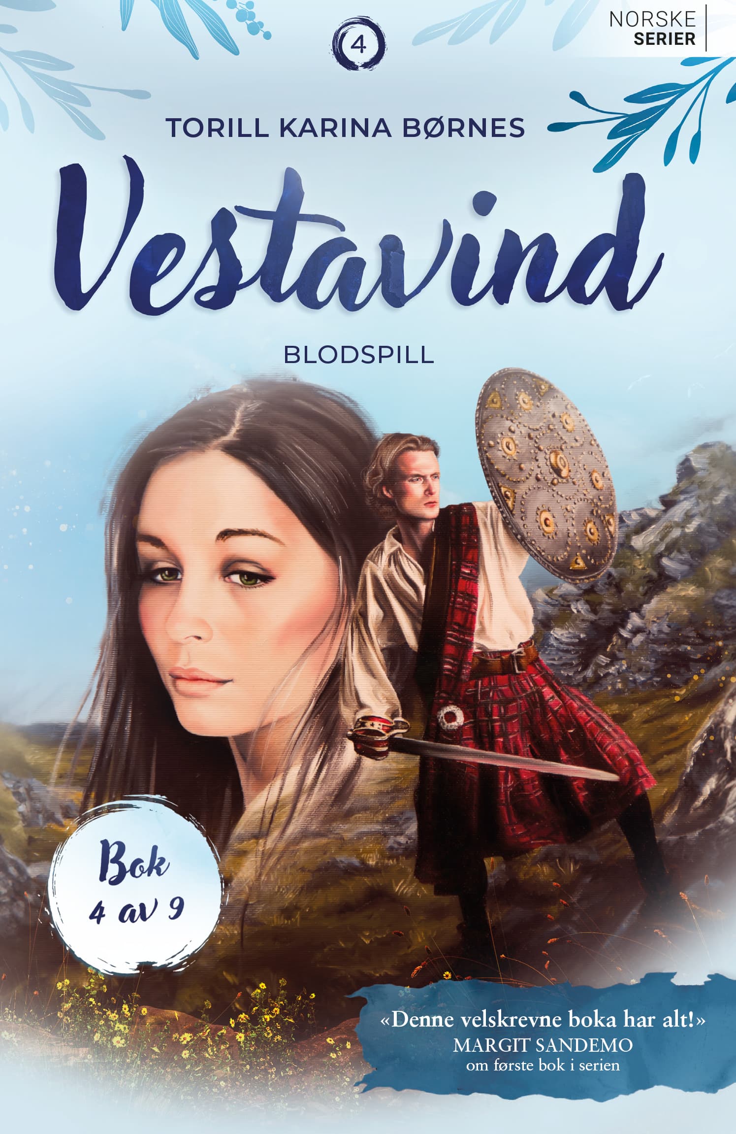 Omslag Blodspill av Torill Karina Børnes (Ebok)