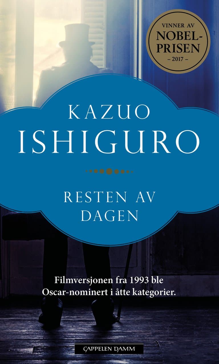 Omslag Resten av dagen av Kazuo Ishiguro (Heftet)