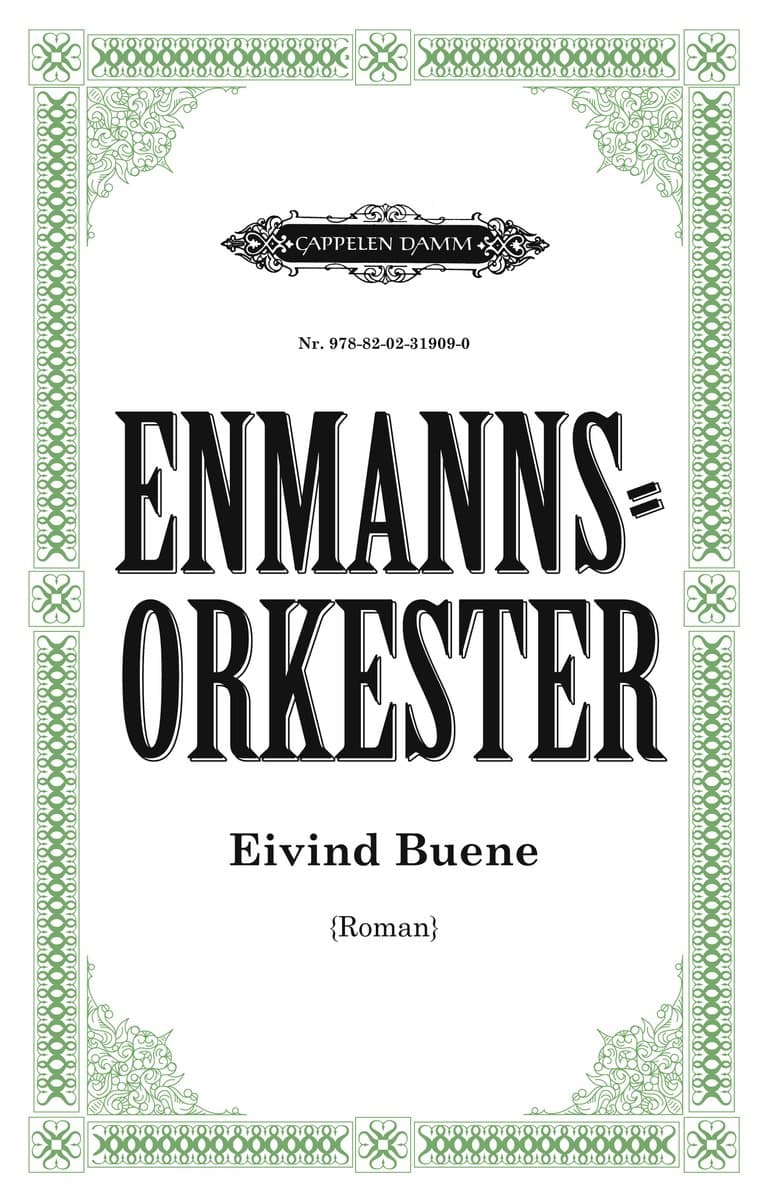 Omslag Enmannsorkester av Eivind Buene (Ebok)