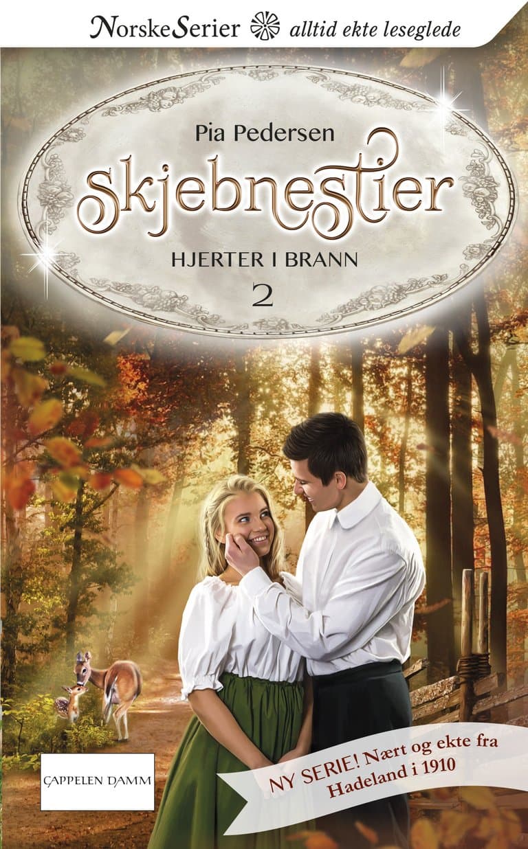Omslag Hjerter i brann av Pia Pedersen (Heftet)