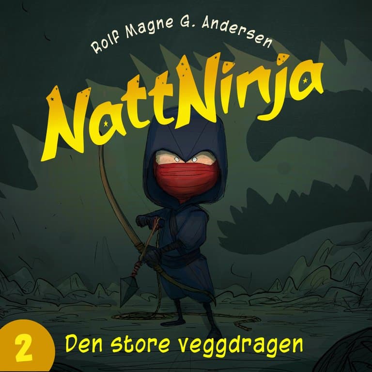 Omslag Nattninja - Den Store Veggdragen av Rolf Magne G. Andersen (Lydbok)
