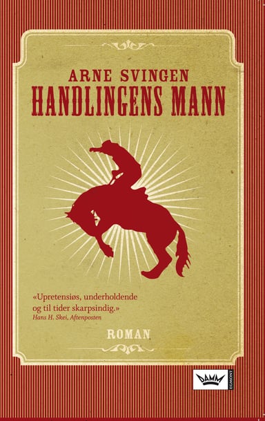 Omslag av "Handlingens mann"