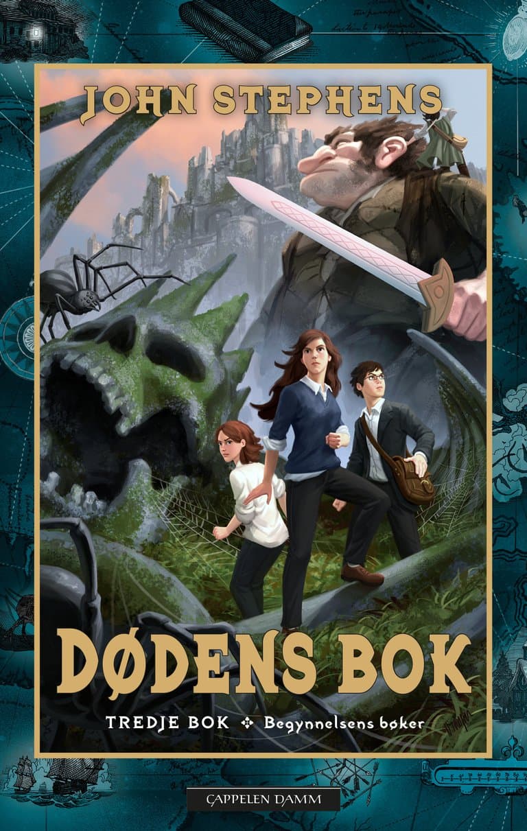 Omslag Dødens bok av John Stephens (Ebok)