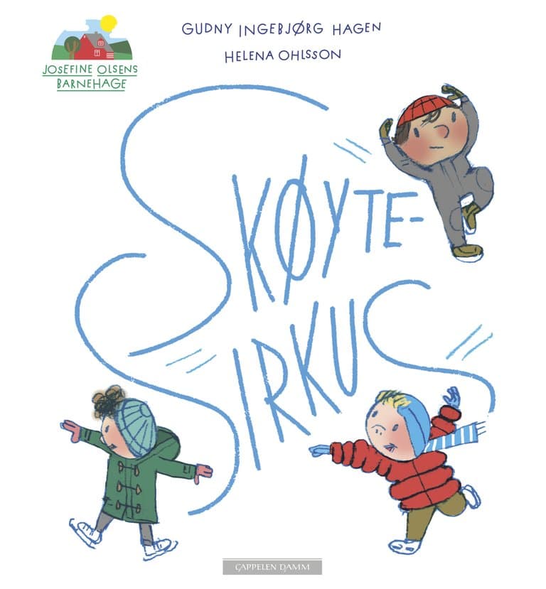 Omslag Skøytesirkus av Gudny Ingebjørg Hagen (Ebok)