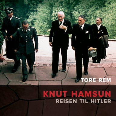 Omslag av "Knut Hamsun - Reisen til Hitler"