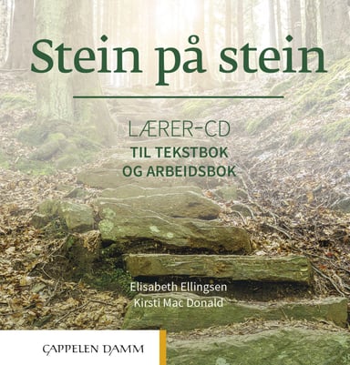 Omslag av "Stein på stein Lærer-cd til tekstbok, arbeidsbok og lærerressurs (2021)"