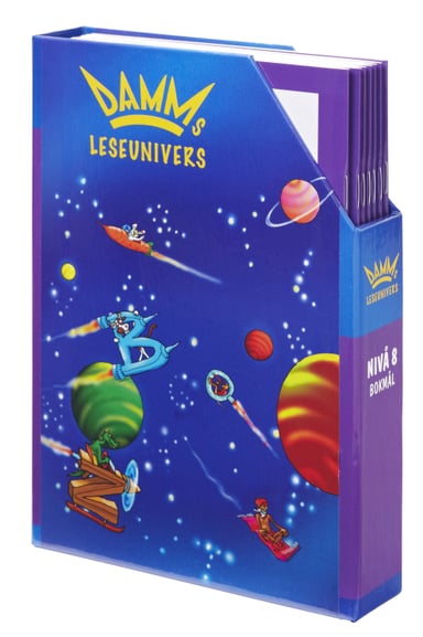 Omslag av "Damms leseunivers 1 Nivå 8"