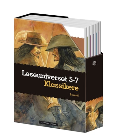 Omslag av "Leseuniverset 5-7 Klassikere (boks)"