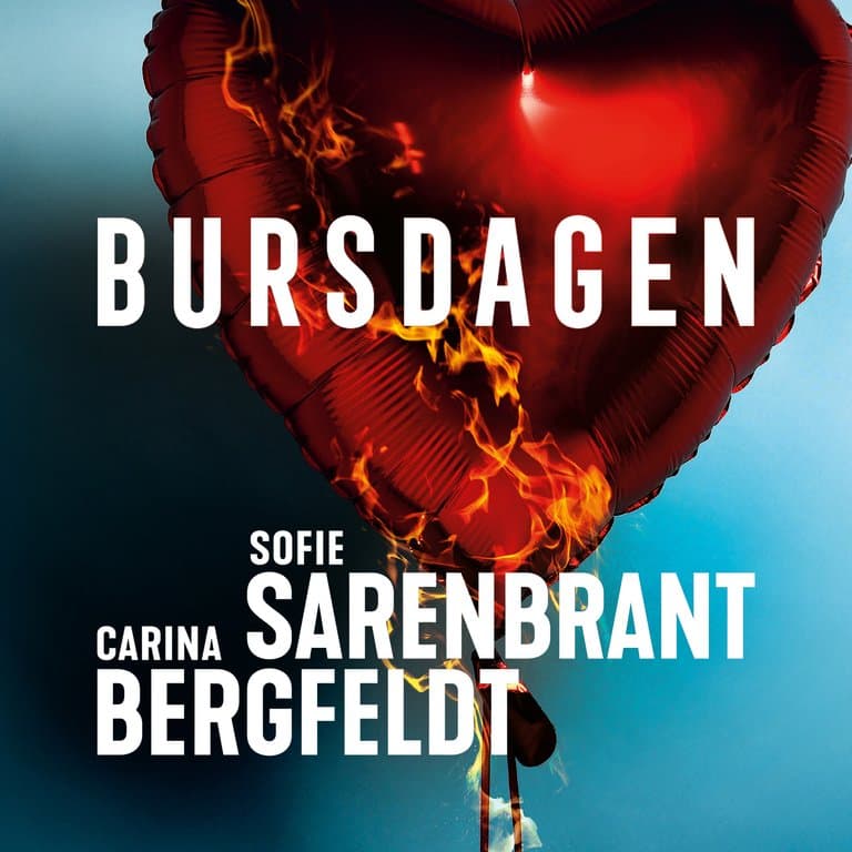 Omslag Bursdagen av Carina Bergfeldt og Sofie Sarenbrant (Lydbok)