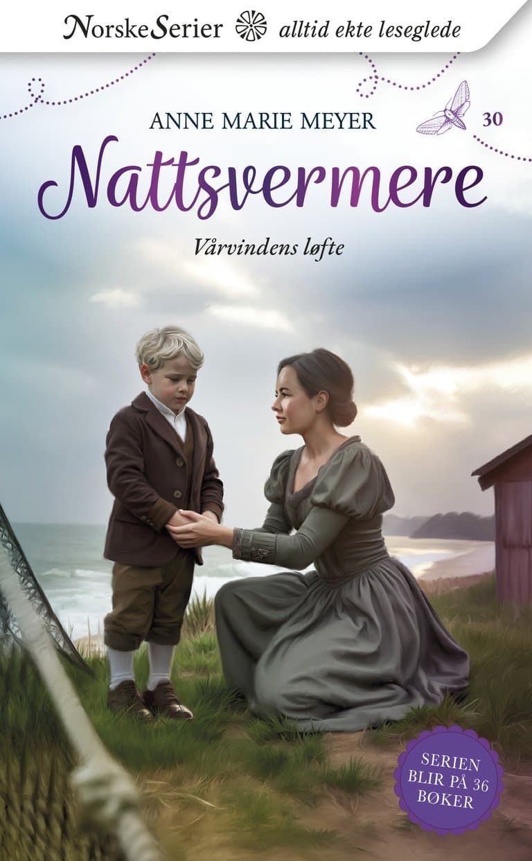Omslag Vårvindens løfte av Anne Marie Meyer (Heftet)