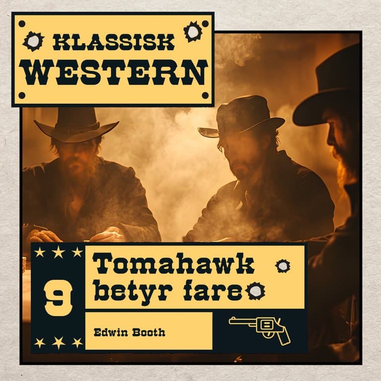 Omslag Tomahawk betyr fare av Edwin Booth (Lydbok)