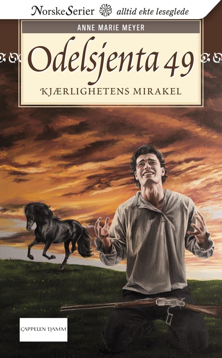 Omslag Kjærlighetens mirakel av Anne Marie Løvlie Meyer (Ebok)