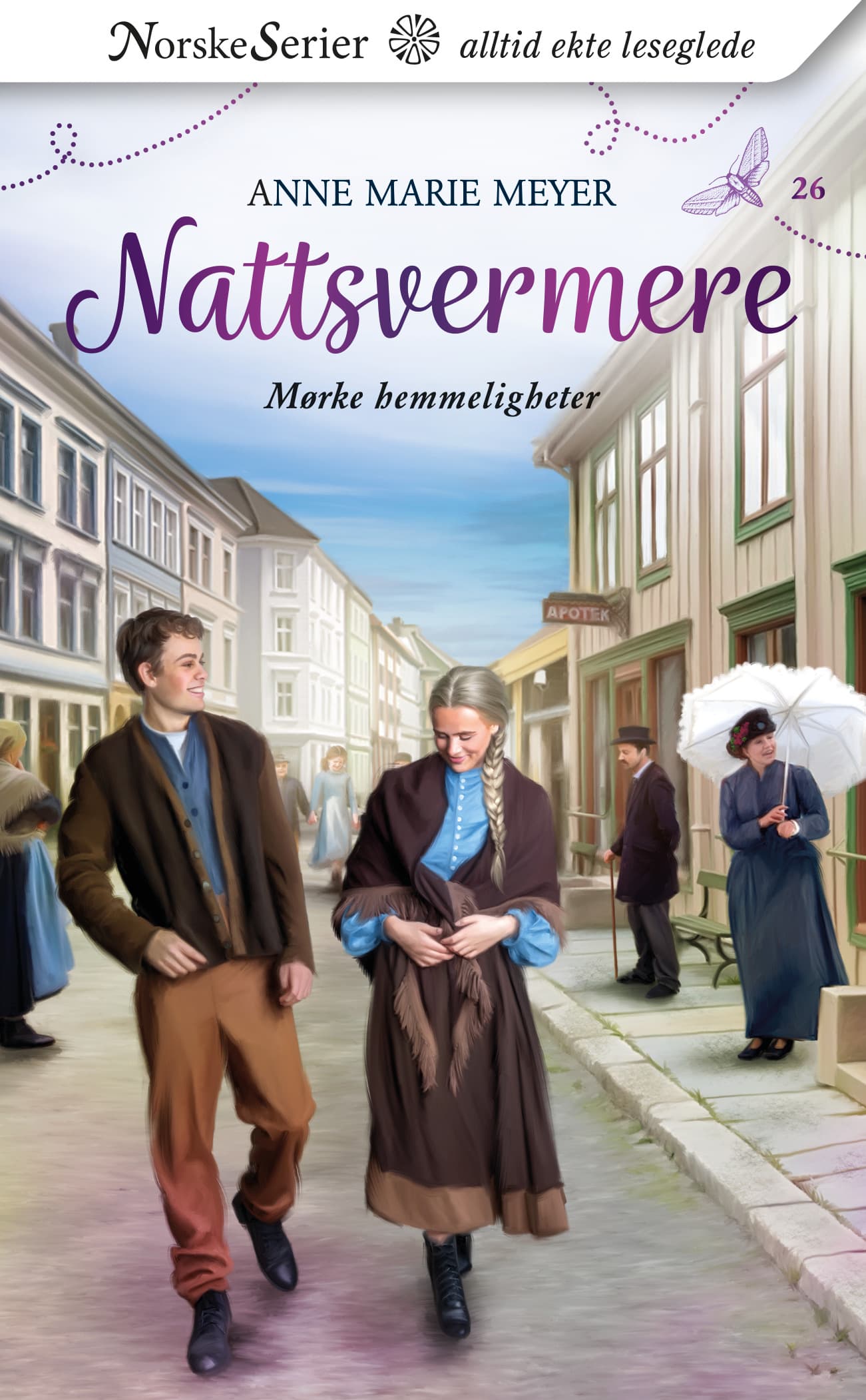 Omslag Mørke hemmeligheter av Anne Marie Meyer (Ebok)