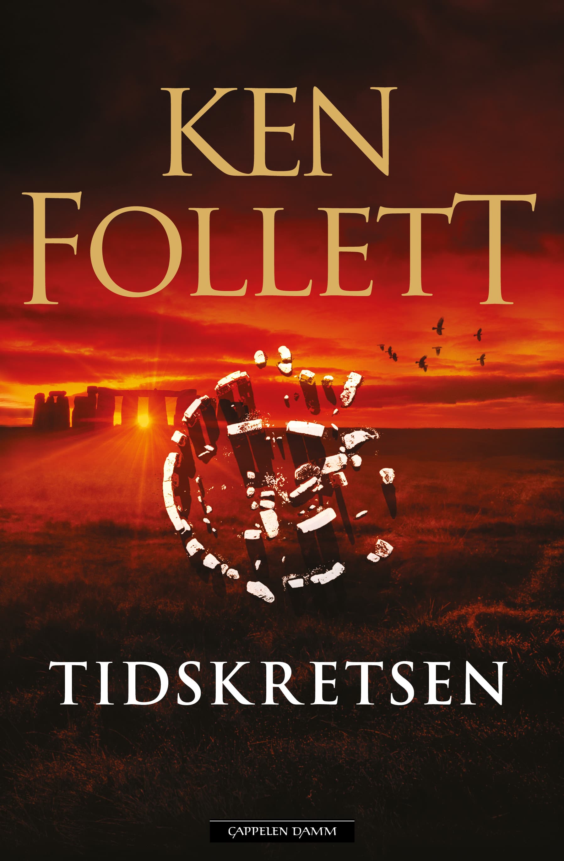 Omslag Tidskretsen av Ken Follett (Innbundet)