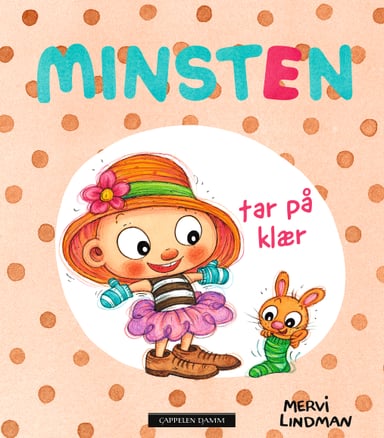 Omslag av "Minsten tar på klær"